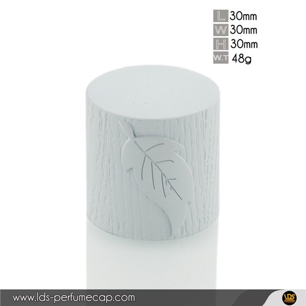 Balts Zamac smaržu vāks