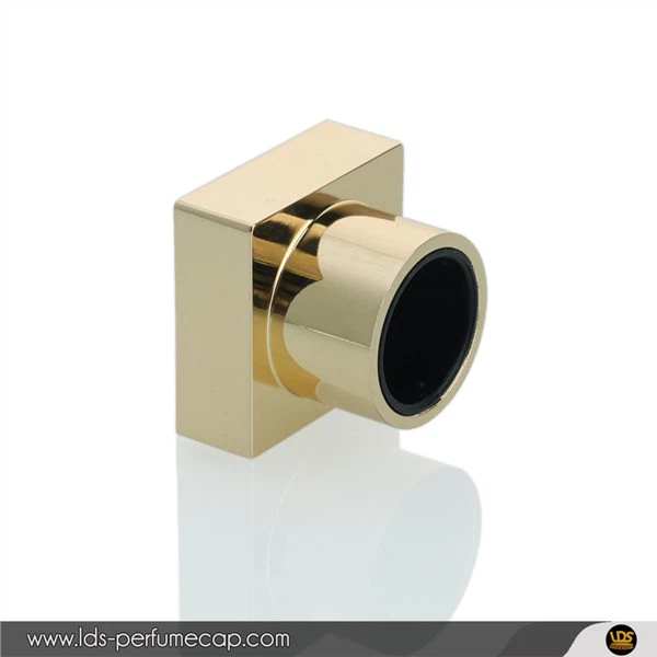 Taisnstūra formas Zamac parfimērijas vāciņš