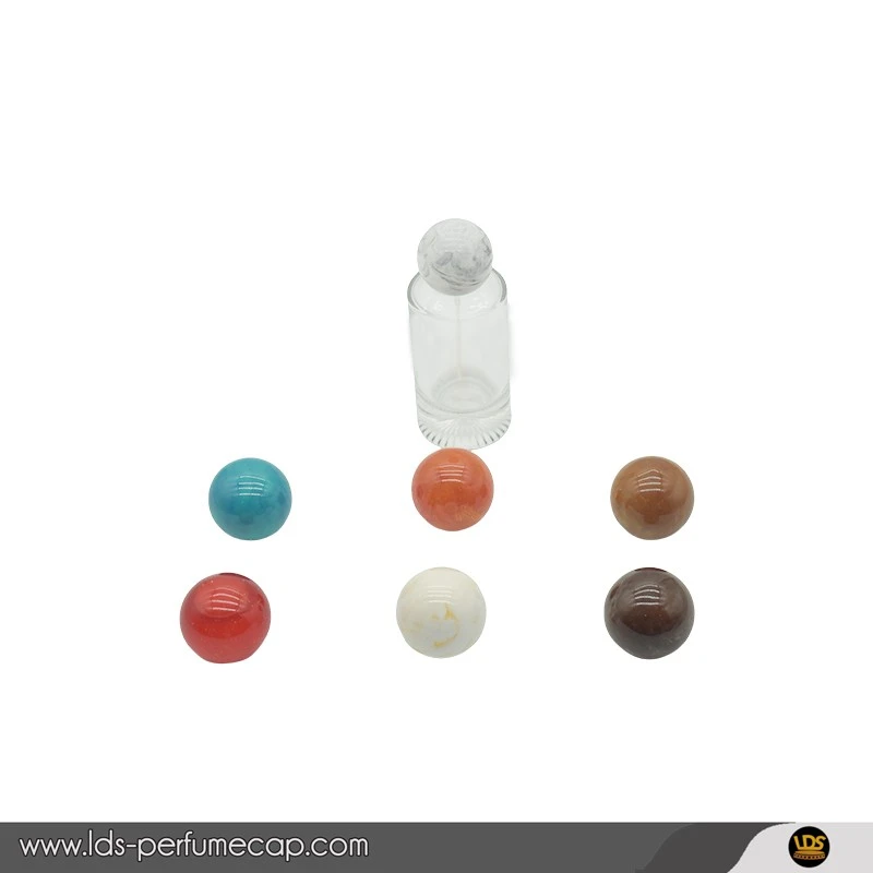 Round Ball Shape Resin Cap For Perfume factory